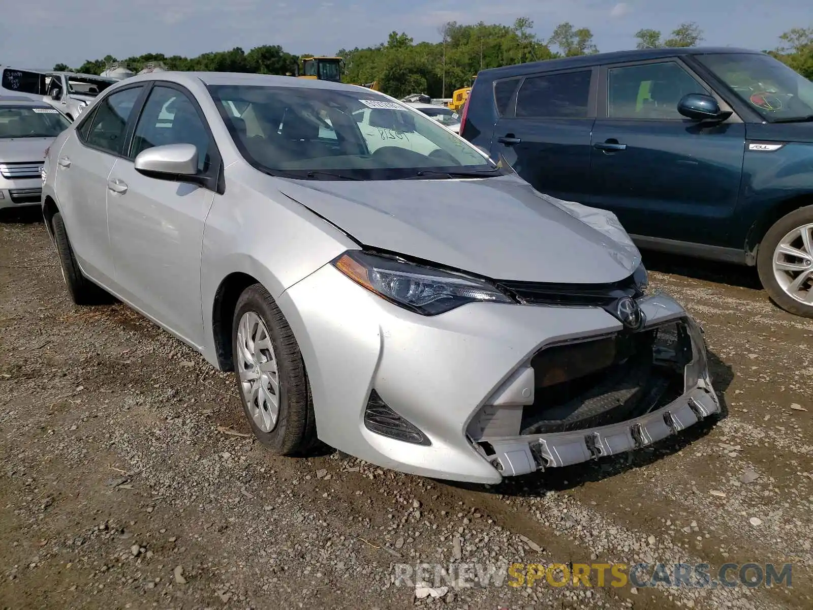 1 Photograph of a damaged car 5YFBURHEXKP904240 TOYOTA COROLLA 2019