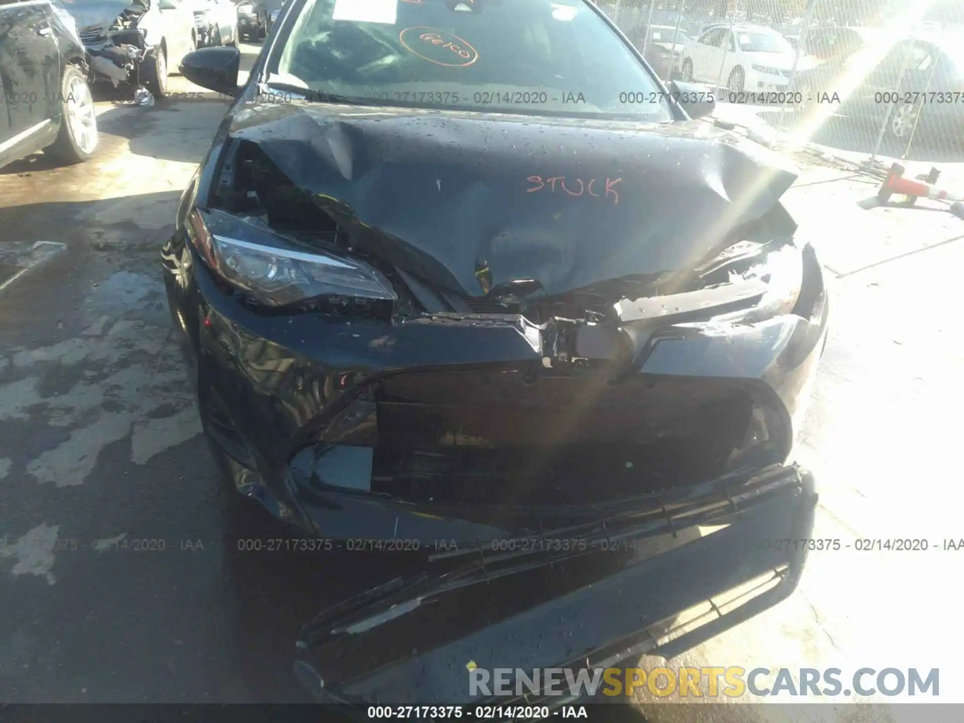 6 Photograph of a damaged car 5YFBURHEXKP905467 TOYOTA COROLLA 2019