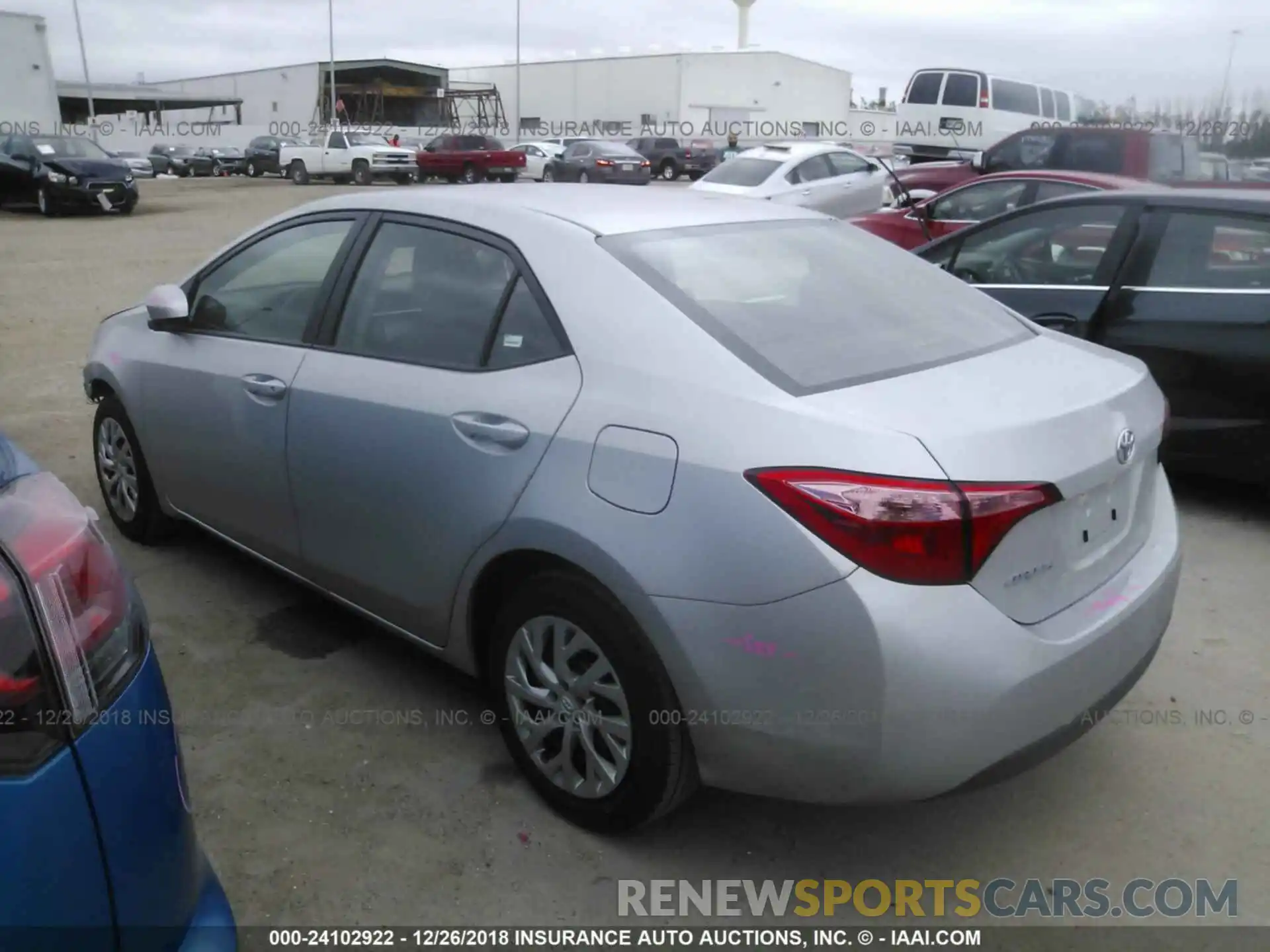 3 Photograph of a damaged car 5YFBURHEXKP906120 Toyota Corolla 2019