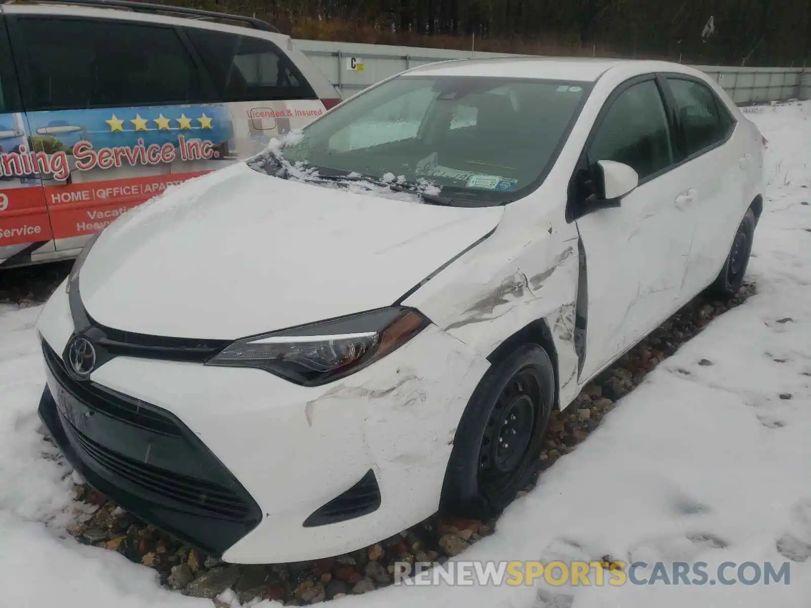 2 Photograph of a damaged car 5YFBURHEXKP906313 TOYOTA COROLLA 2019