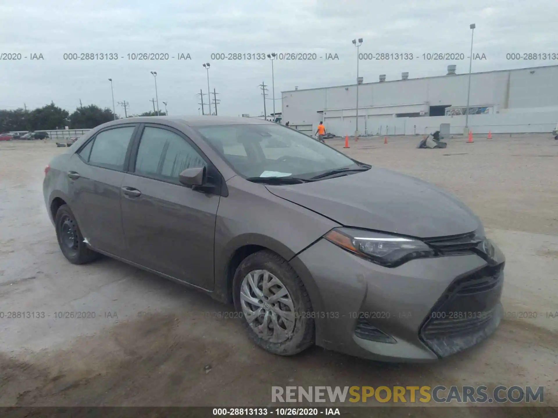 1 Photograph of a damaged car 5YFBURHEXKP906876 TOYOTA COROLLA 2019