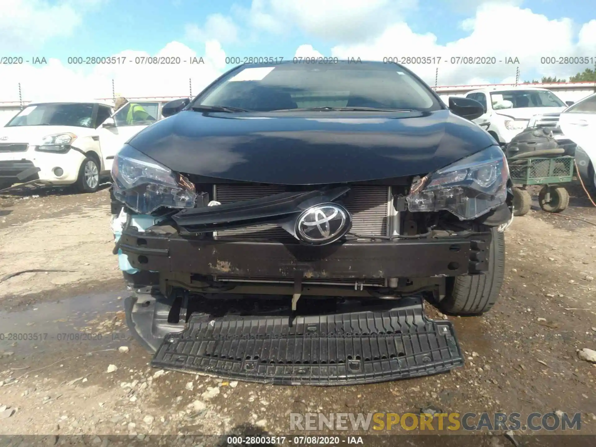 6 Photograph of a damaged car 5YFBURHEXKP907025 TOYOTA COROLLA 2019