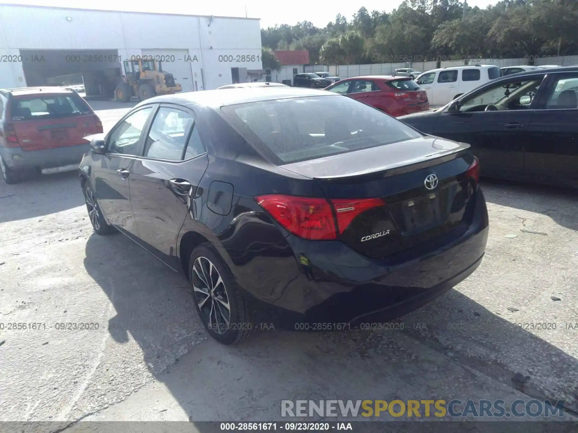 3 Photograph of a damaged car 5YFBURHEXKP907428 TOYOTA COROLLA 2019