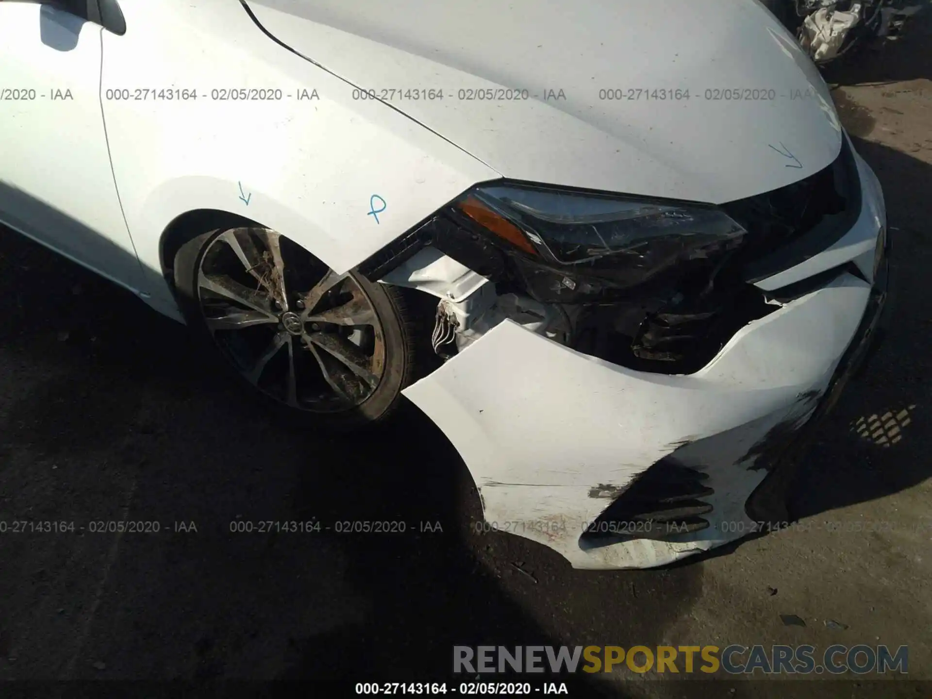 6 Photograph of a damaged car 5YFBURHEXKP909177 TOYOTA COROLLA 2019