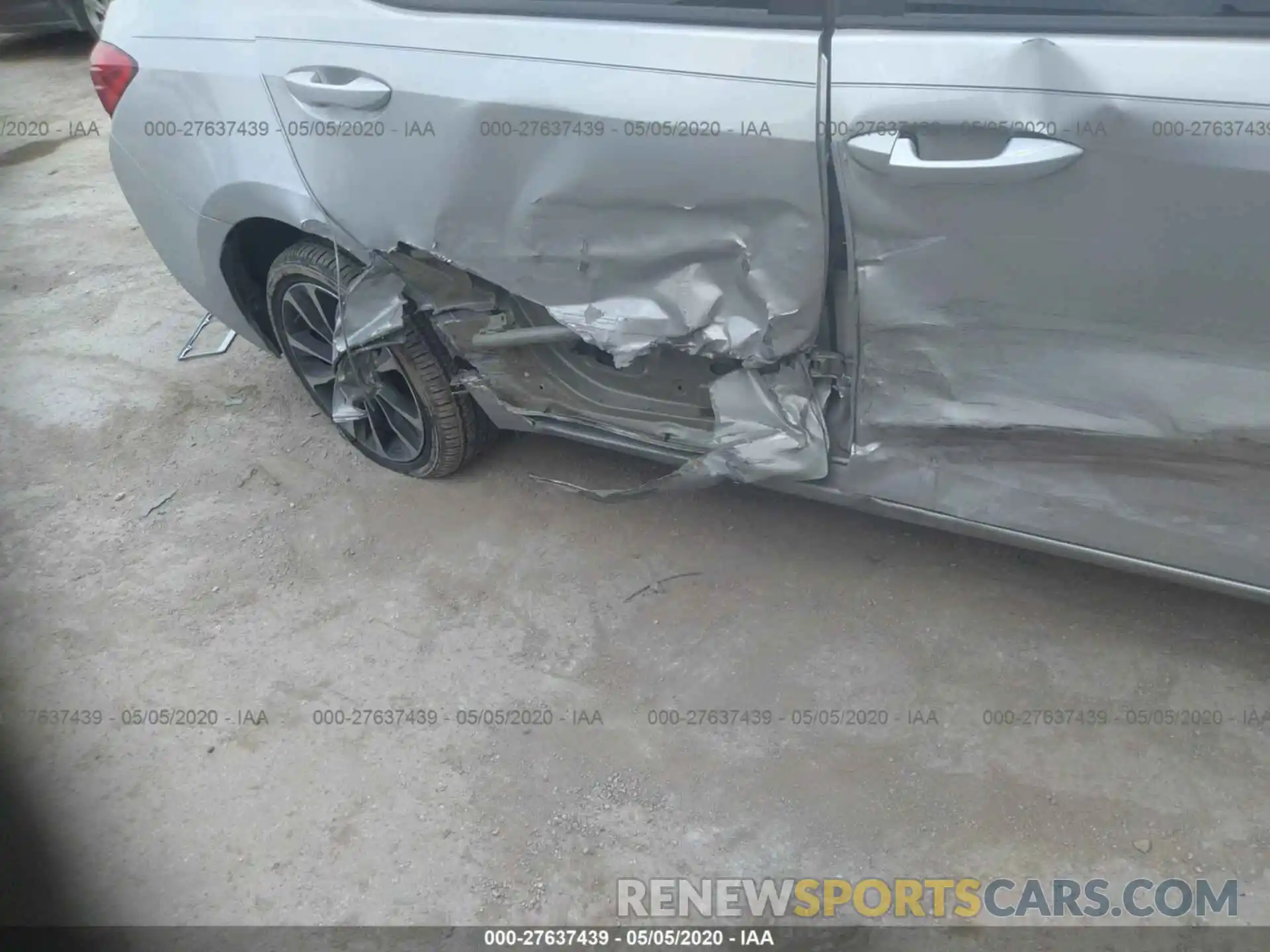 6 Photograph of a damaged car 5YFBURHEXKP909485 TOYOTA COROLLA 2019