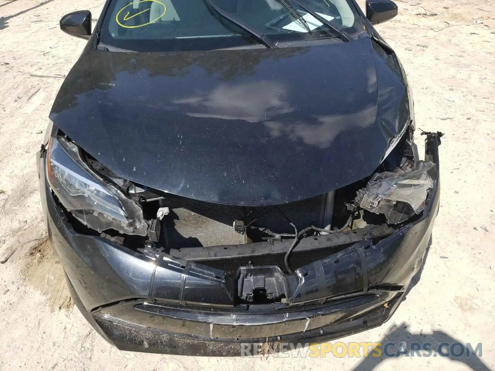 7 Photograph of a damaged car 5YFBURHEXKP910152 TOYOTA COROLLA 2019