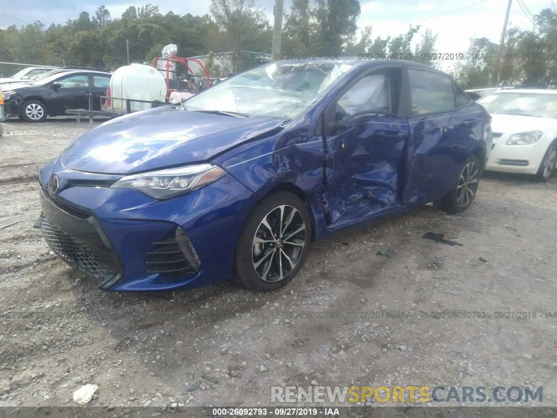 2 Photograph of a damaged car 5YFBURHEXKP910183 TOYOTA COROLLA 2019