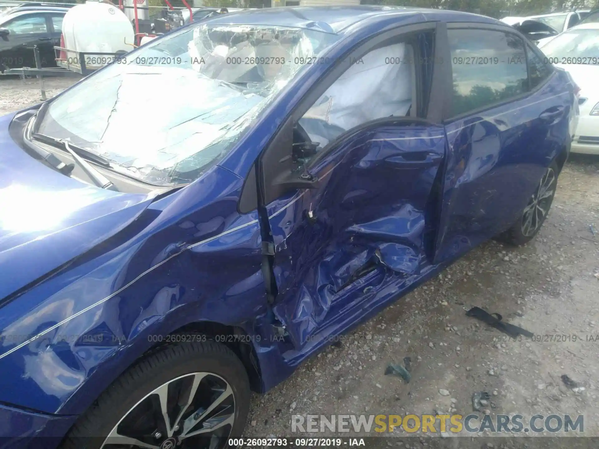 6 Photograph of a damaged car 5YFBURHEXKP910183 TOYOTA COROLLA 2019