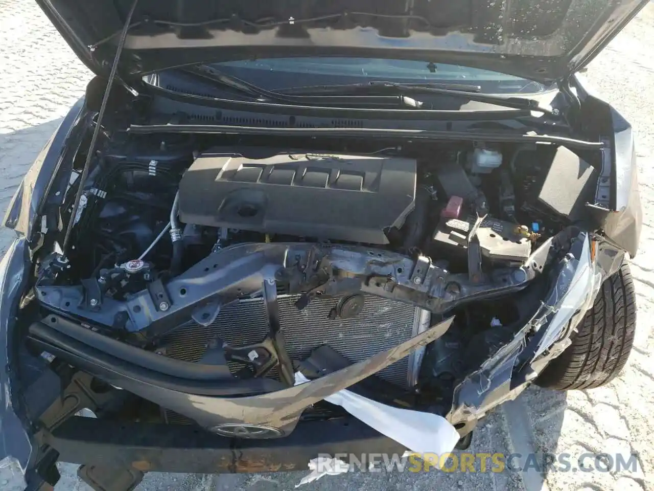 7 Photograph of a damaged car 5YFBURHEXKP910779 TOYOTA COROLLA 2019