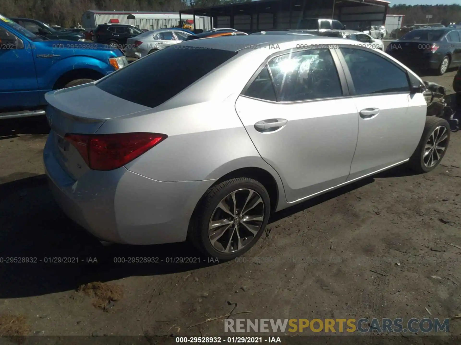 4 Photograph of a damaged car 5YFBURHEXKP911379 TOYOTA COROLLA 2019