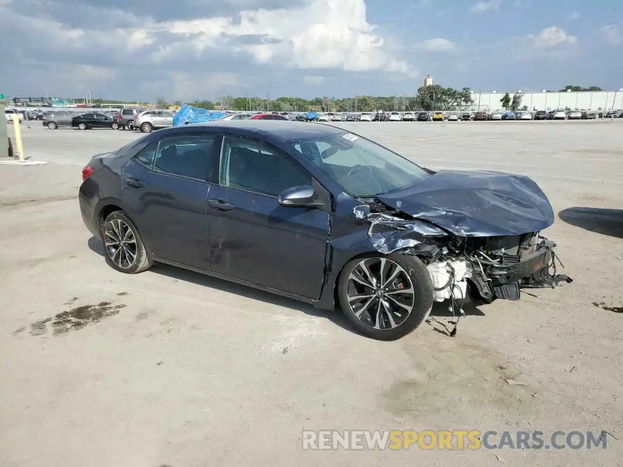 4 Photograph of a damaged car 5YFBURHEXKP911754 TOYOTA COROLLA 2019