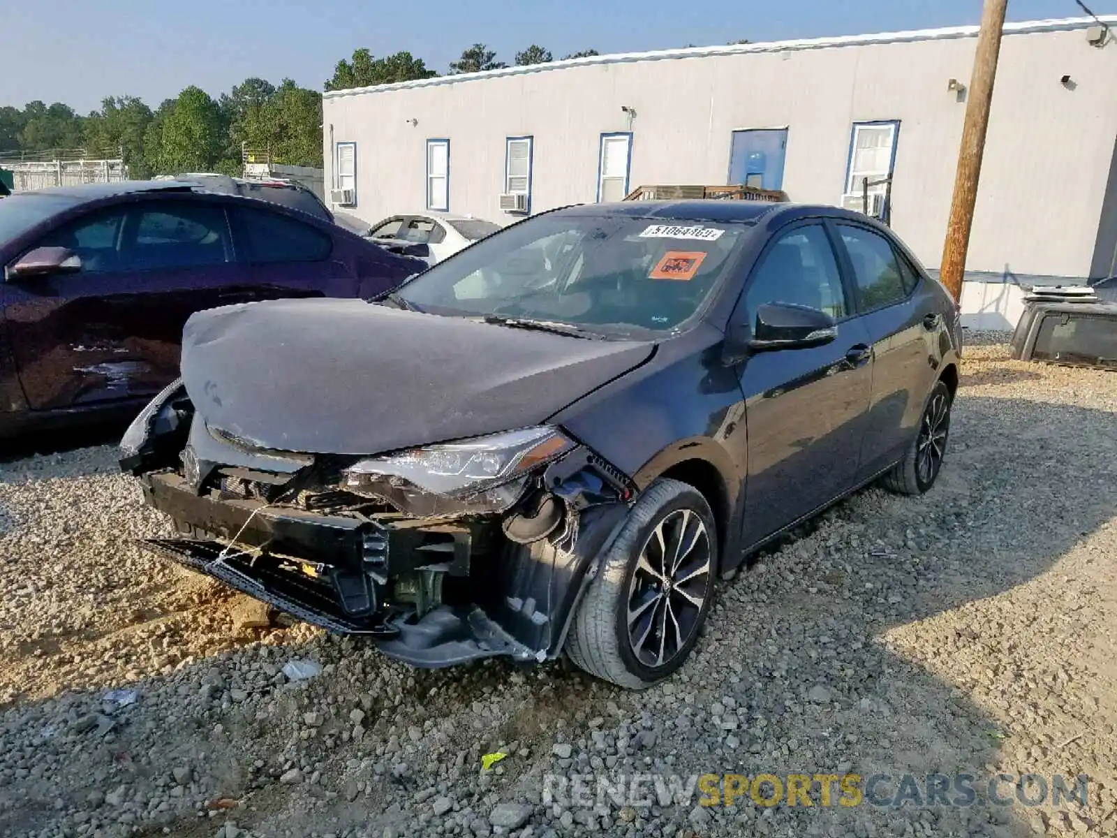 2 Photograph of a damaged car 5YFBURHEXKP911978 TOYOTA COROLLA 2019