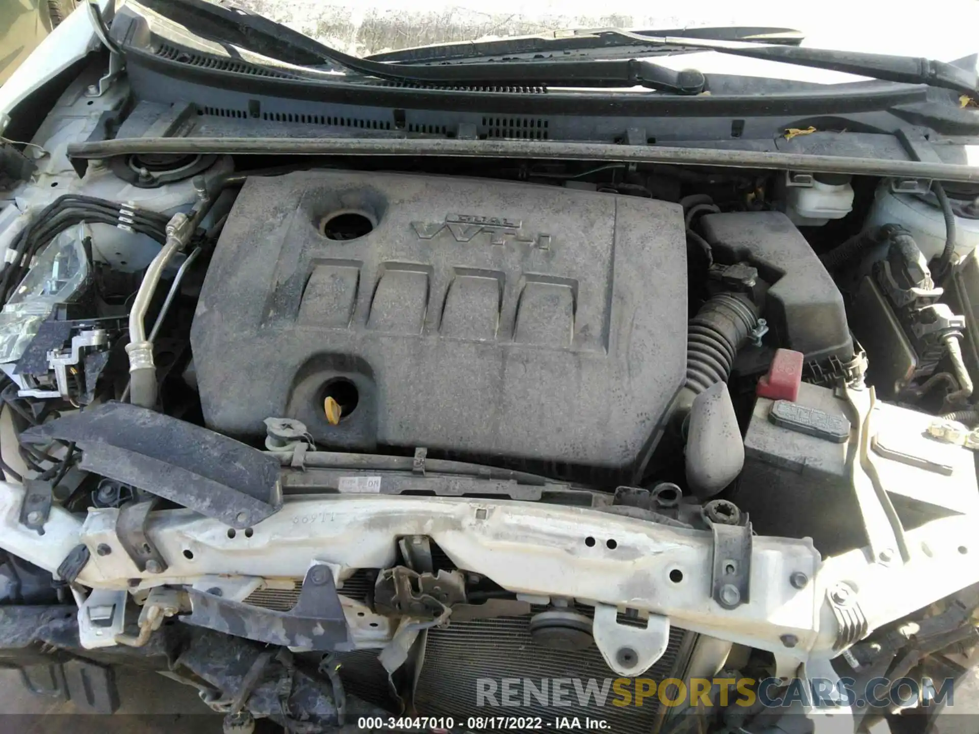 10 Photograph of a damaged car 5YFBURHEXKP912189 TOYOTA COROLLA 2019