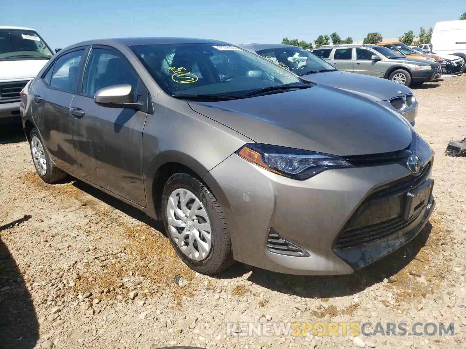 1 Photograph of a damaged car 5YFBURHEXKP912340 TOYOTA COROLLA 2019