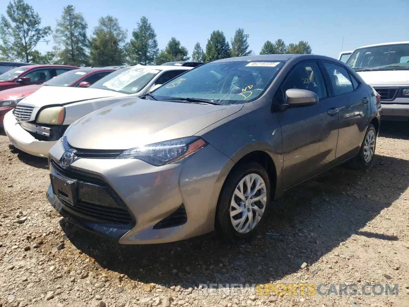 2 Photograph of a damaged car 5YFBURHEXKP912340 TOYOTA COROLLA 2019