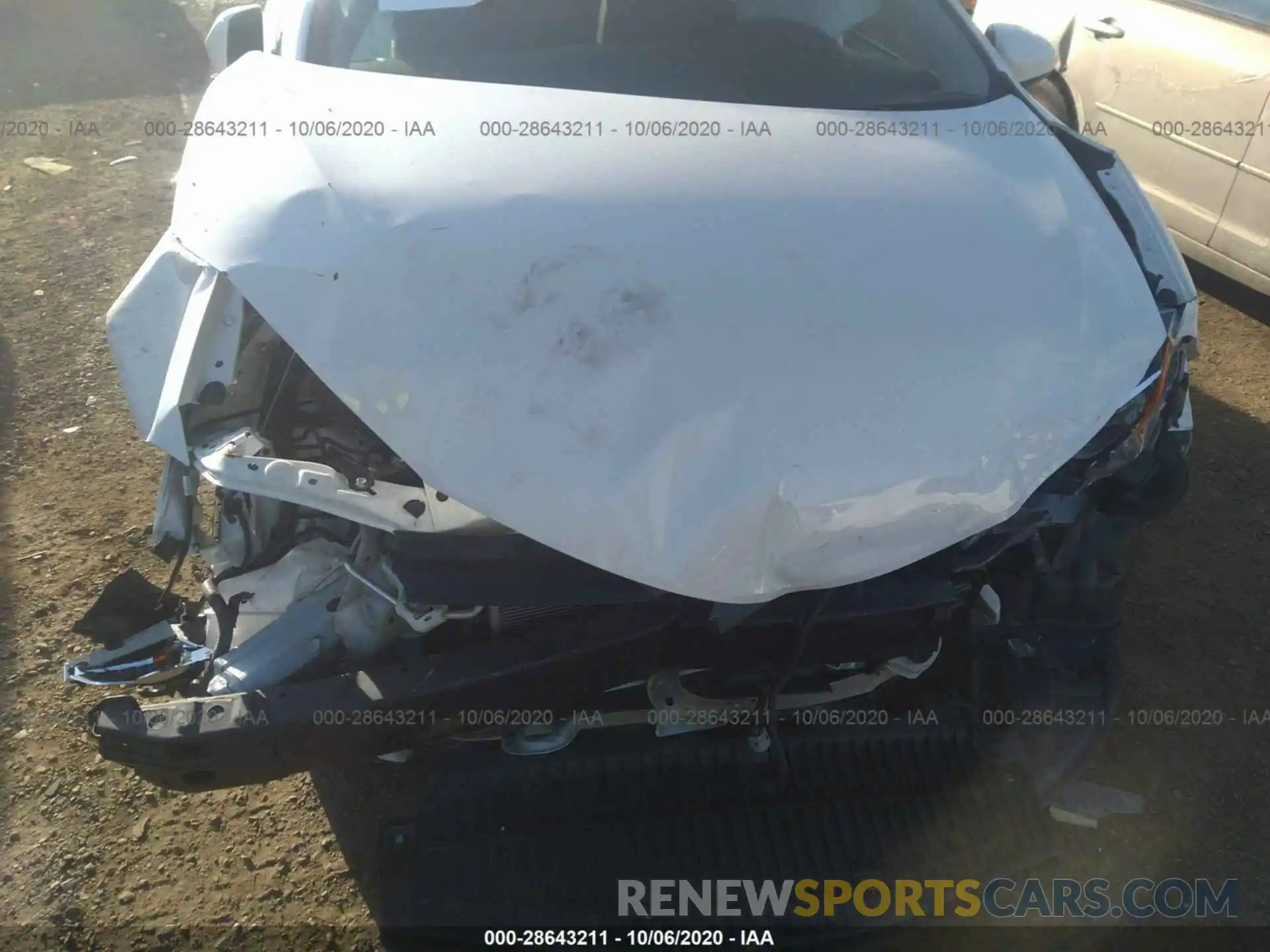 6 Photograph of a damaged car 5YFBURHEXKP914427 TOYOTA COROLLA 2019