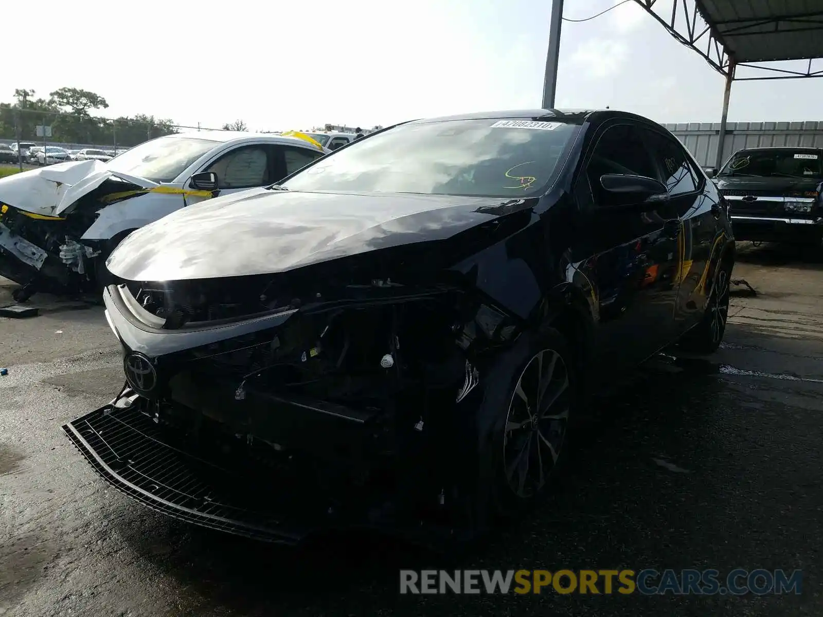 2 Photograph of a damaged car 5YFBURHEXKP914914 TOYOTA COROLLA 2019