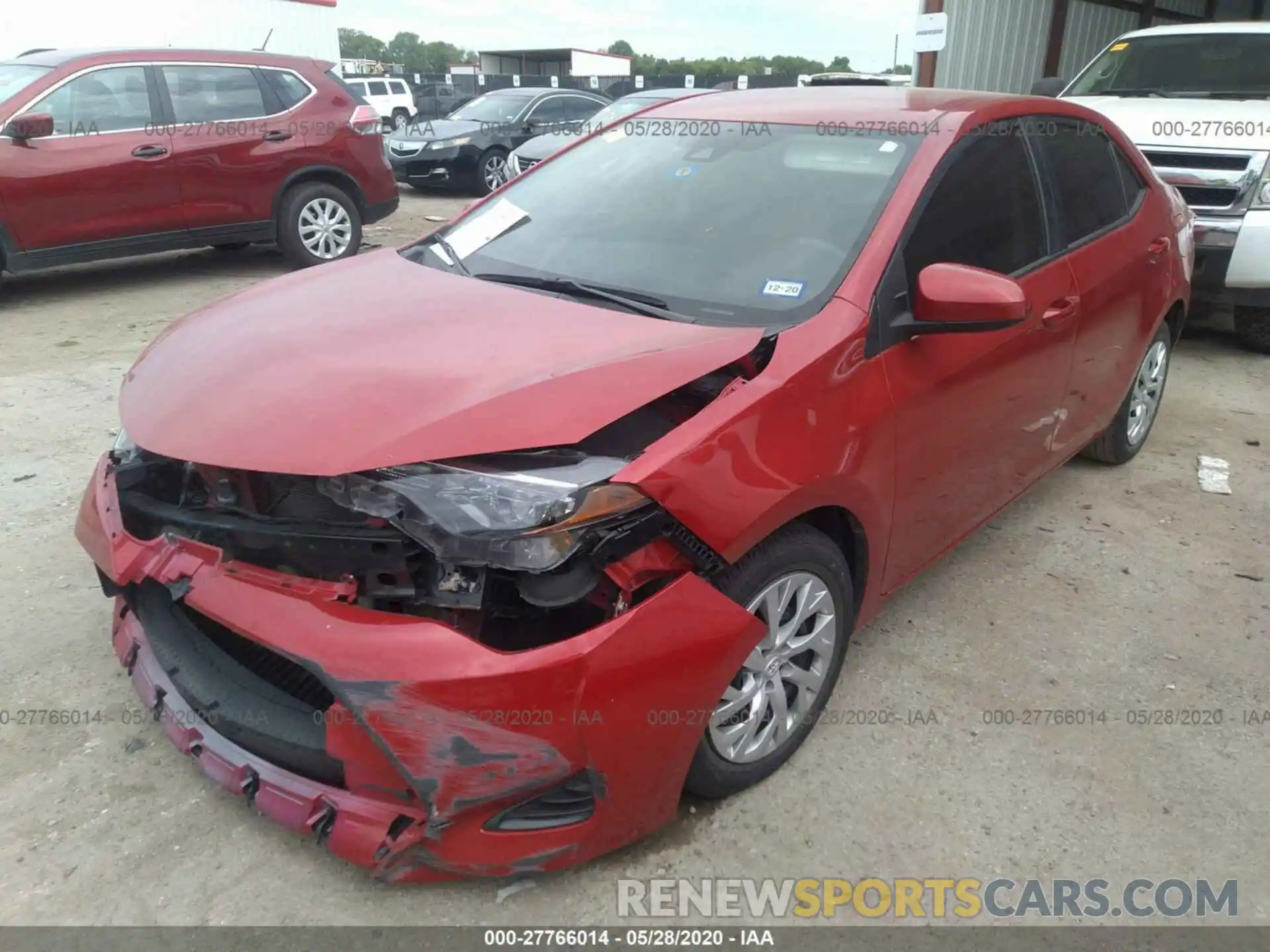 2 Photograph of a damaged car 5YFBURHEXKP915982 TOYOTA COROLLA 2019