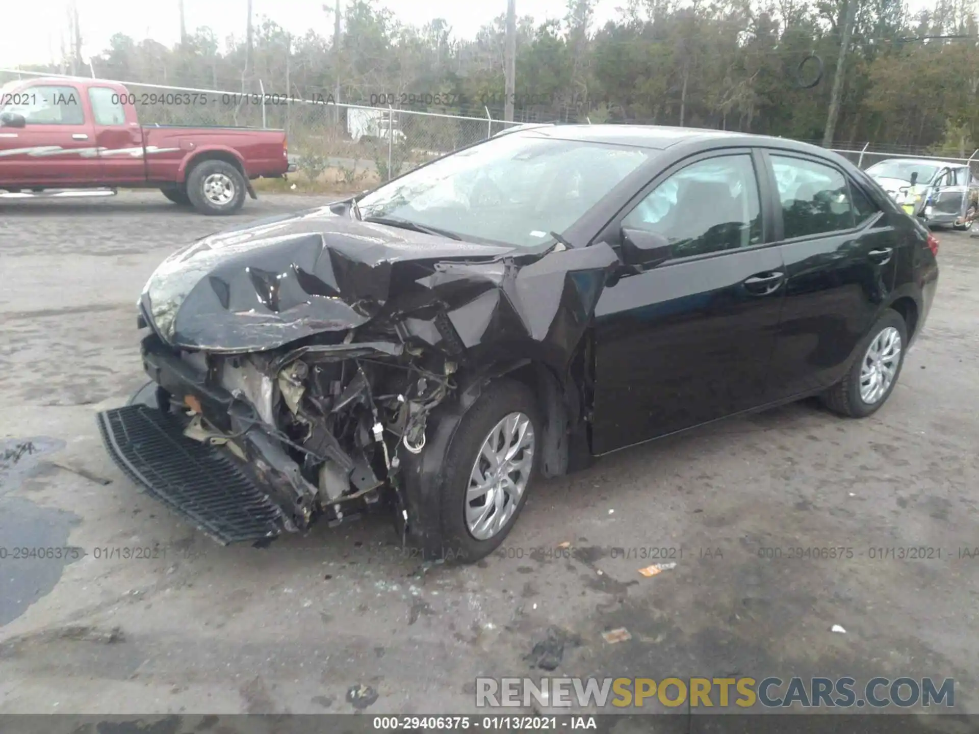 2 Photograph of a damaged car 5YFBURHEXKP916081 TOYOTA COROLLA 2019