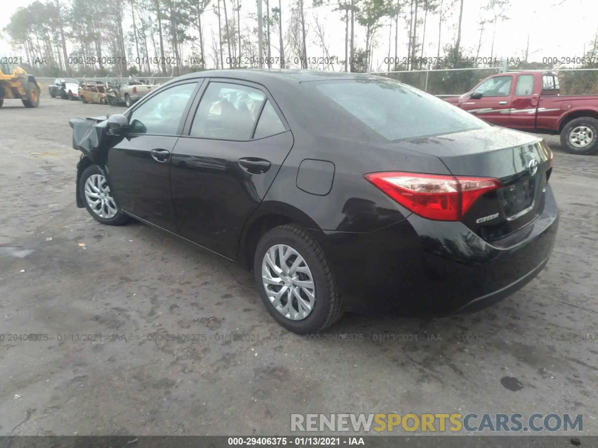 3 Photograph of a damaged car 5YFBURHEXKP916081 TOYOTA COROLLA 2019