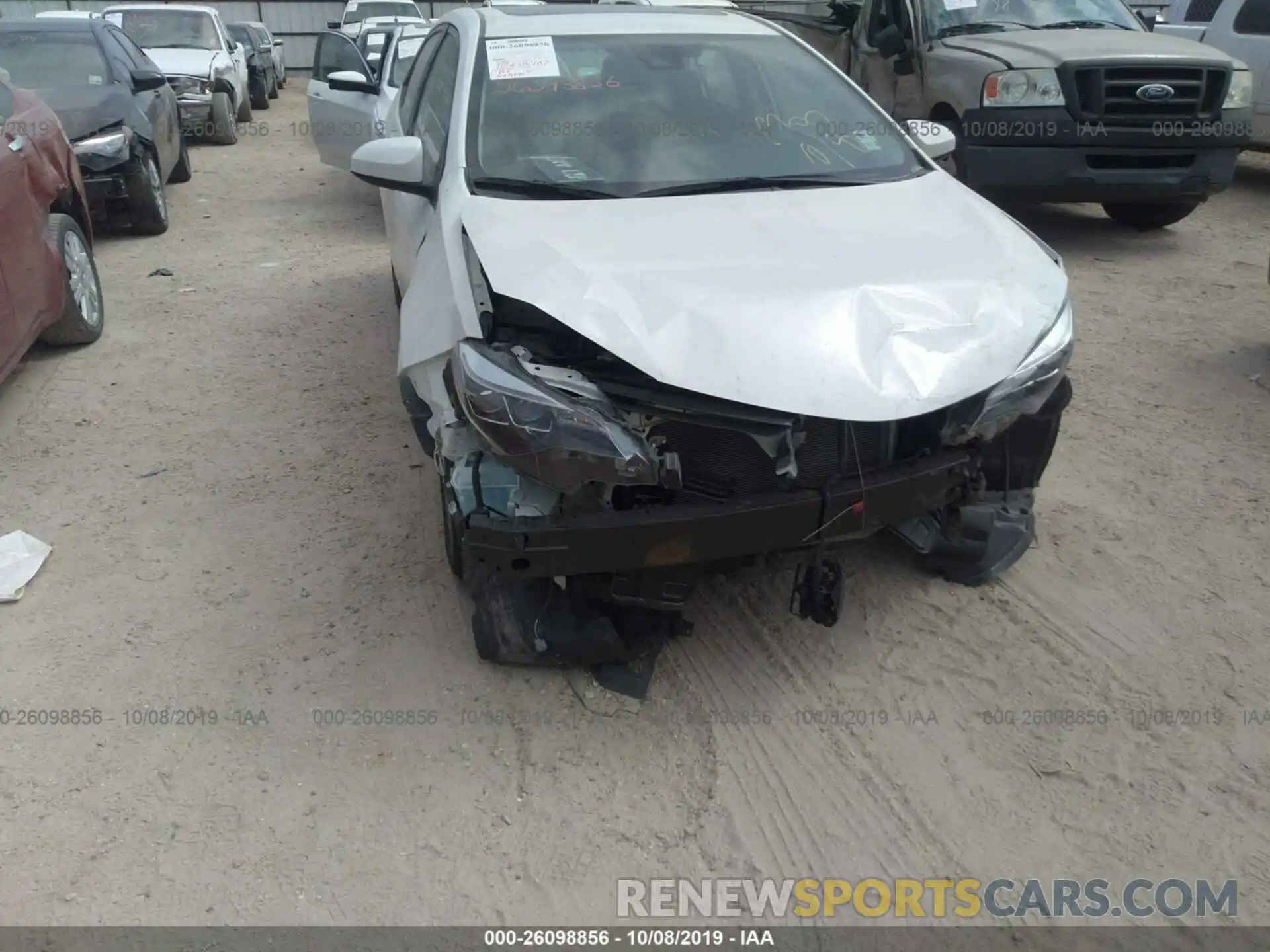 6 Photograph of a damaged car 5YFBURHEXKP917408 TOYOTA COROLLA 2019