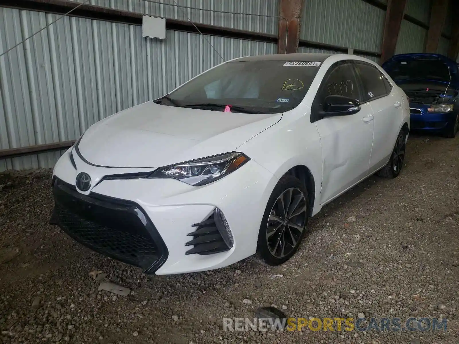 2 Photograph of a damaged car 5YFBURHEXKP918266 TOYOTA COROLLA 2019