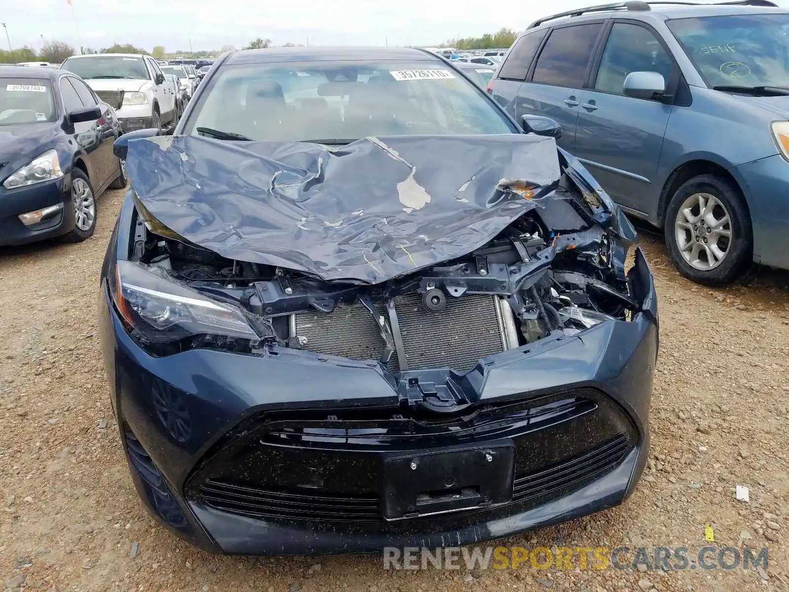 7 Photograph of a damaged car 5YFBURHEXKP918610 TOYOTA COROLLA 2019