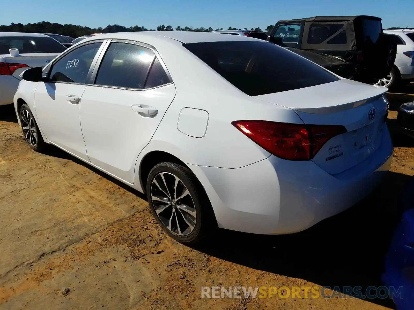 3 Photograph of a damaged car 5YFBURHEXKP918932 TOYOTA COROLLA 2019