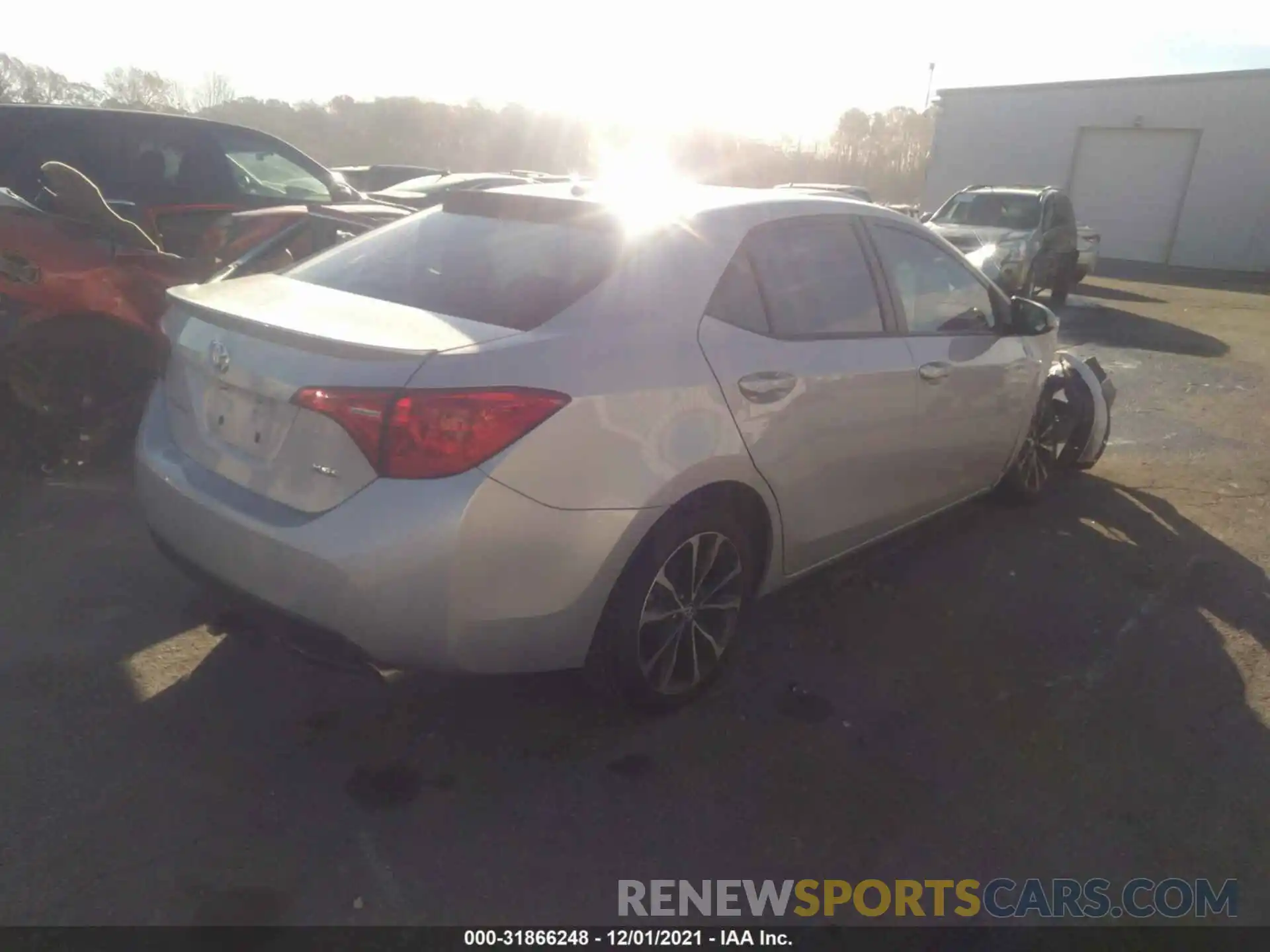 4 Photograph of a damaged car 5YFBURHEXKP919661 TOYOTA COROLLA 2019