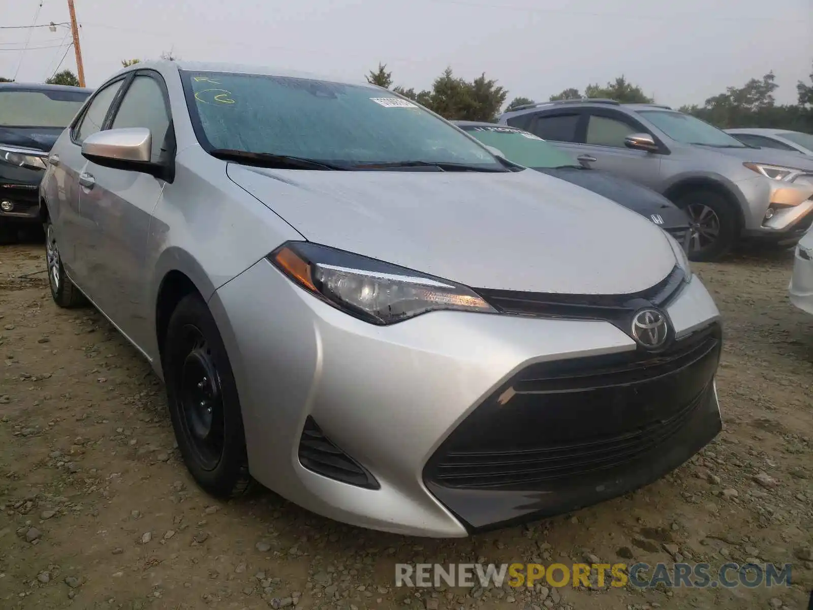 1 Photograph of a damaged car 5YFBURHEXKP919899 TOYOTA COROLLA 2019