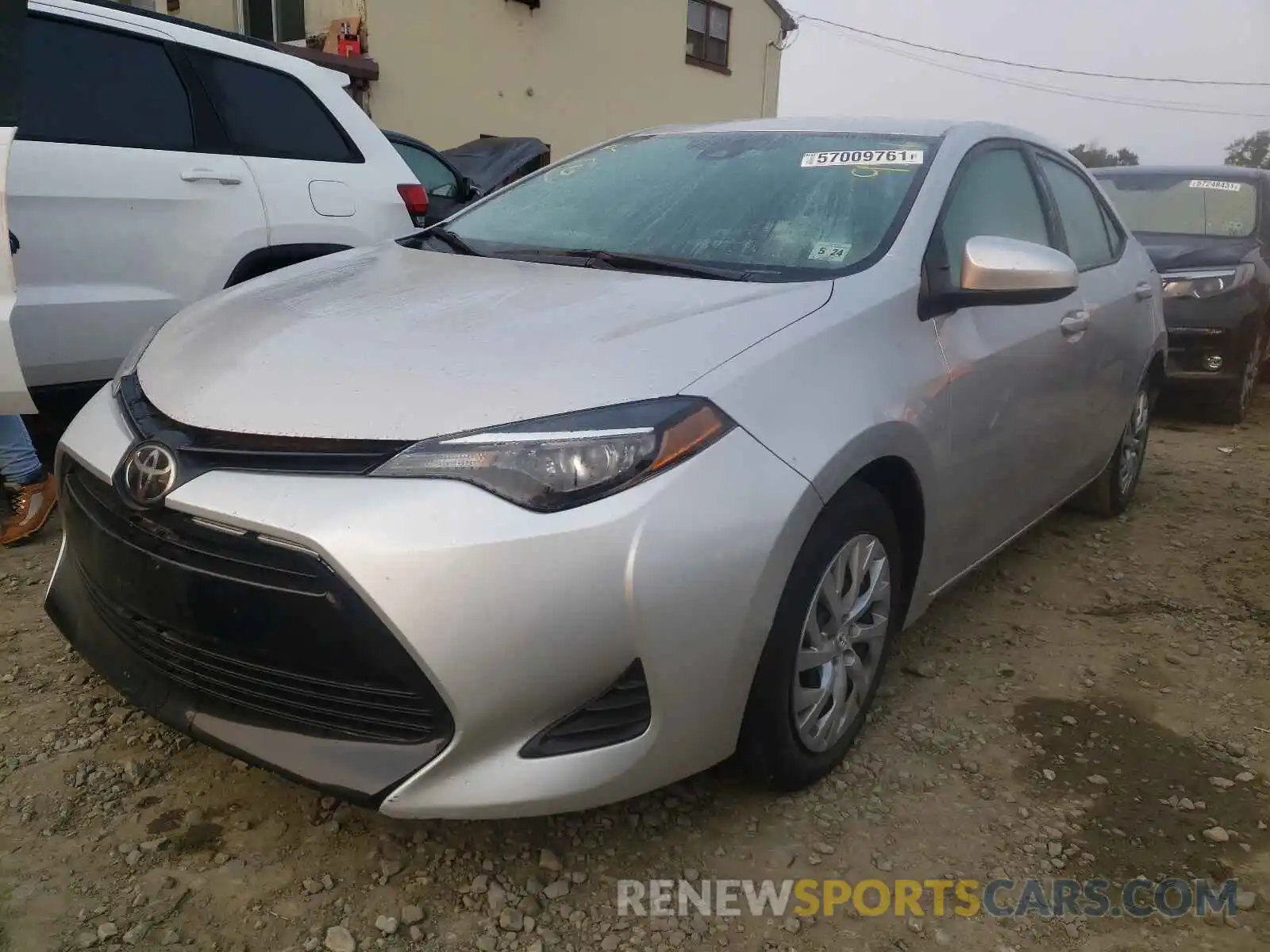 2 Photograph of a damaged car 5YFBURHEXKP919899 TOYOTA COROLLA 2019