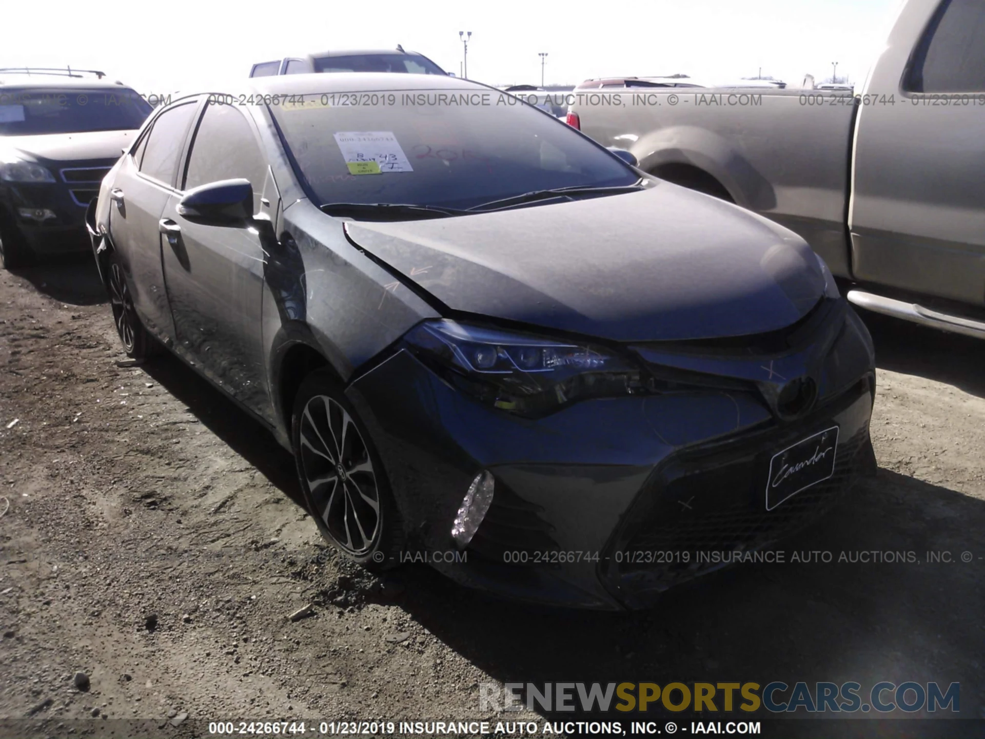 1 Photograph of a damaged car 5YFBURHEXKP920258 TOYOTA COROLLA 2019