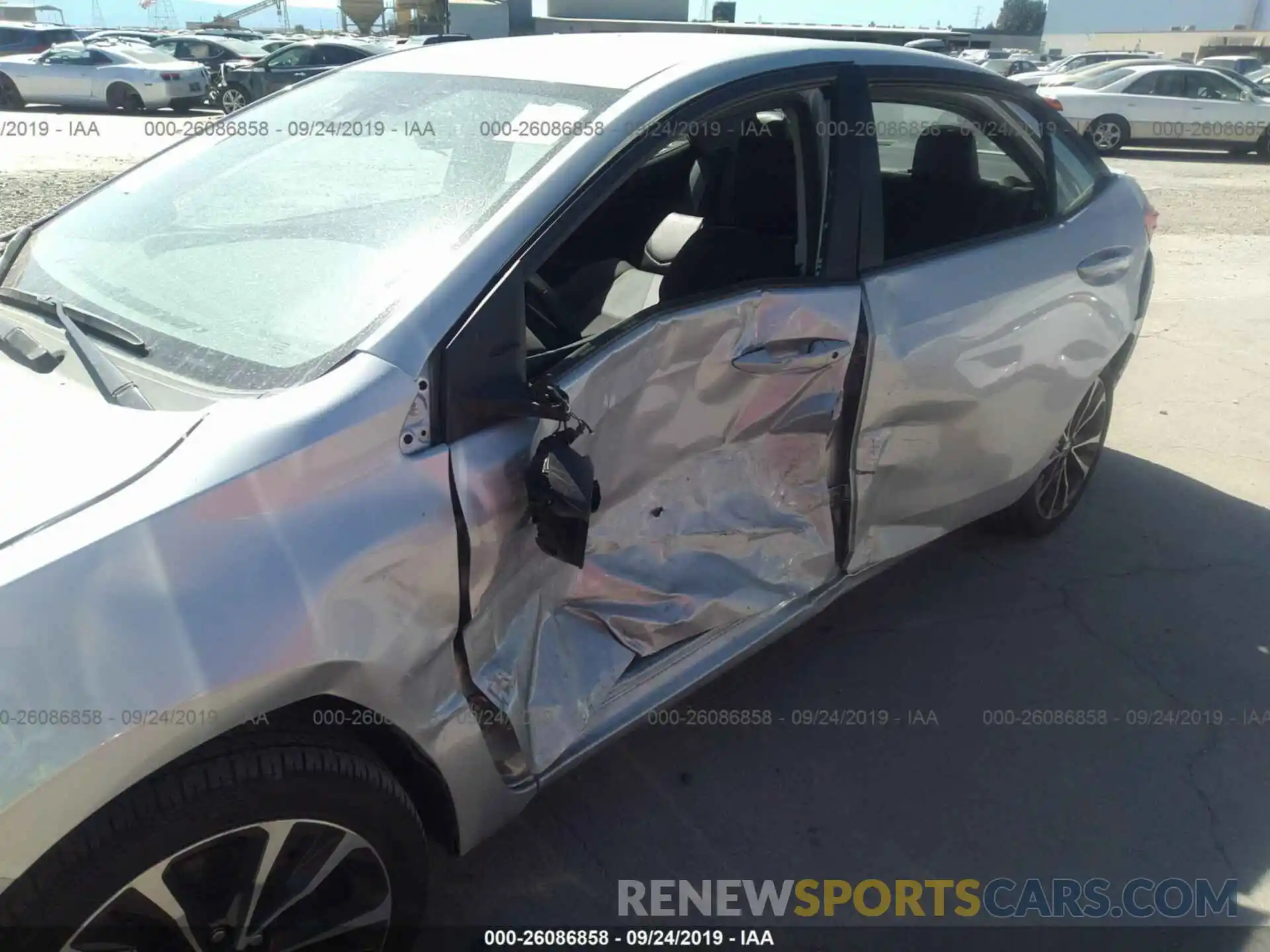 6 Photograph of a damaged car 5YFBURHEXKP920597 TOYOTA COROLLA 2019