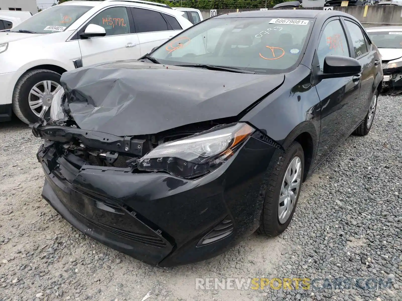 2 Photograph of a damaged car 5YFBURHEXKP920793 TOYOTA COROLLA 2019