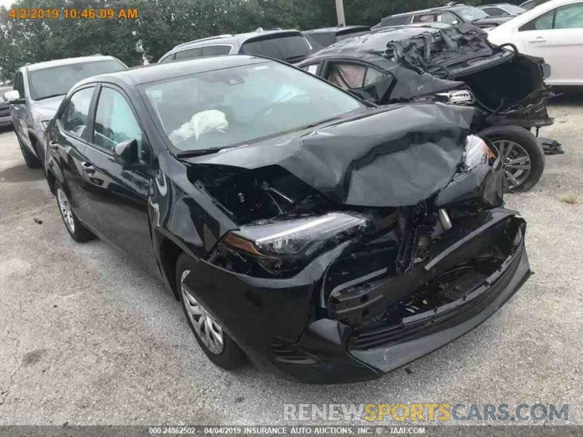 17 Photograph of a damaged car 5YFBURHEXKP921958 TOYOTA COROLLA 2019