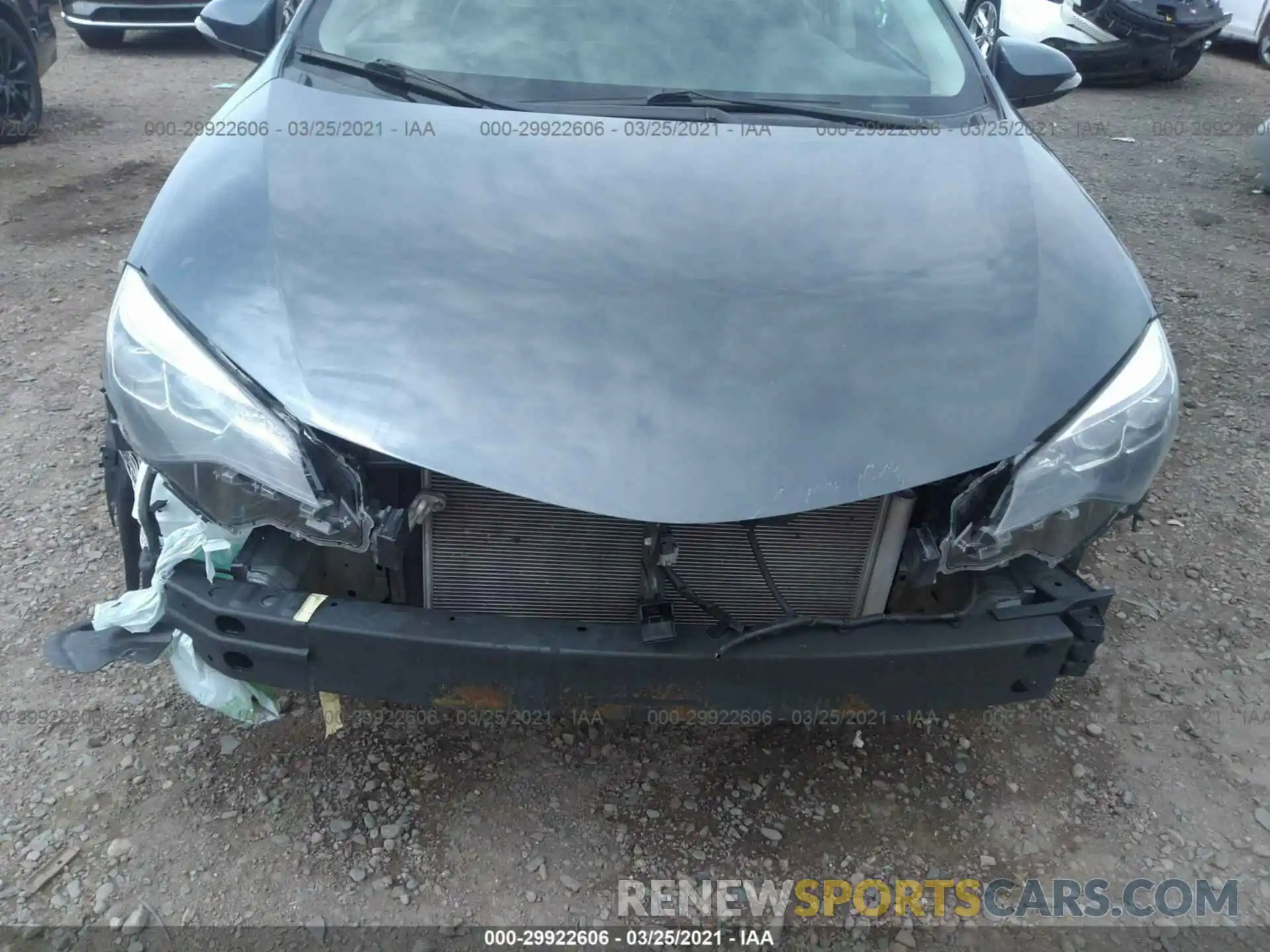 6 Photograph of a damaged car 5YFBURHEXKP922396 TOYOTA COROLLA 2019