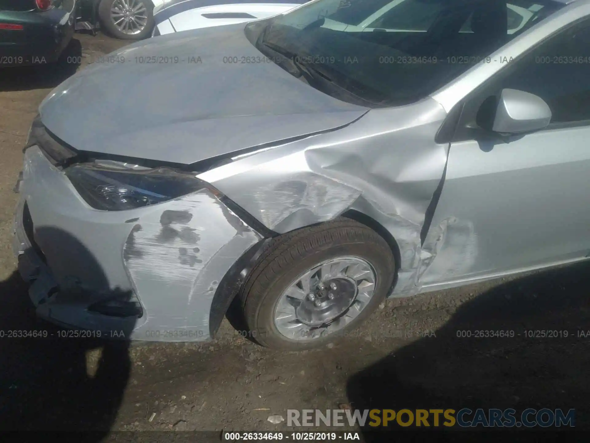 6 Photograph of a damaged car 5YFBURHEXKP922642 TOYOTA COROLLA 2019