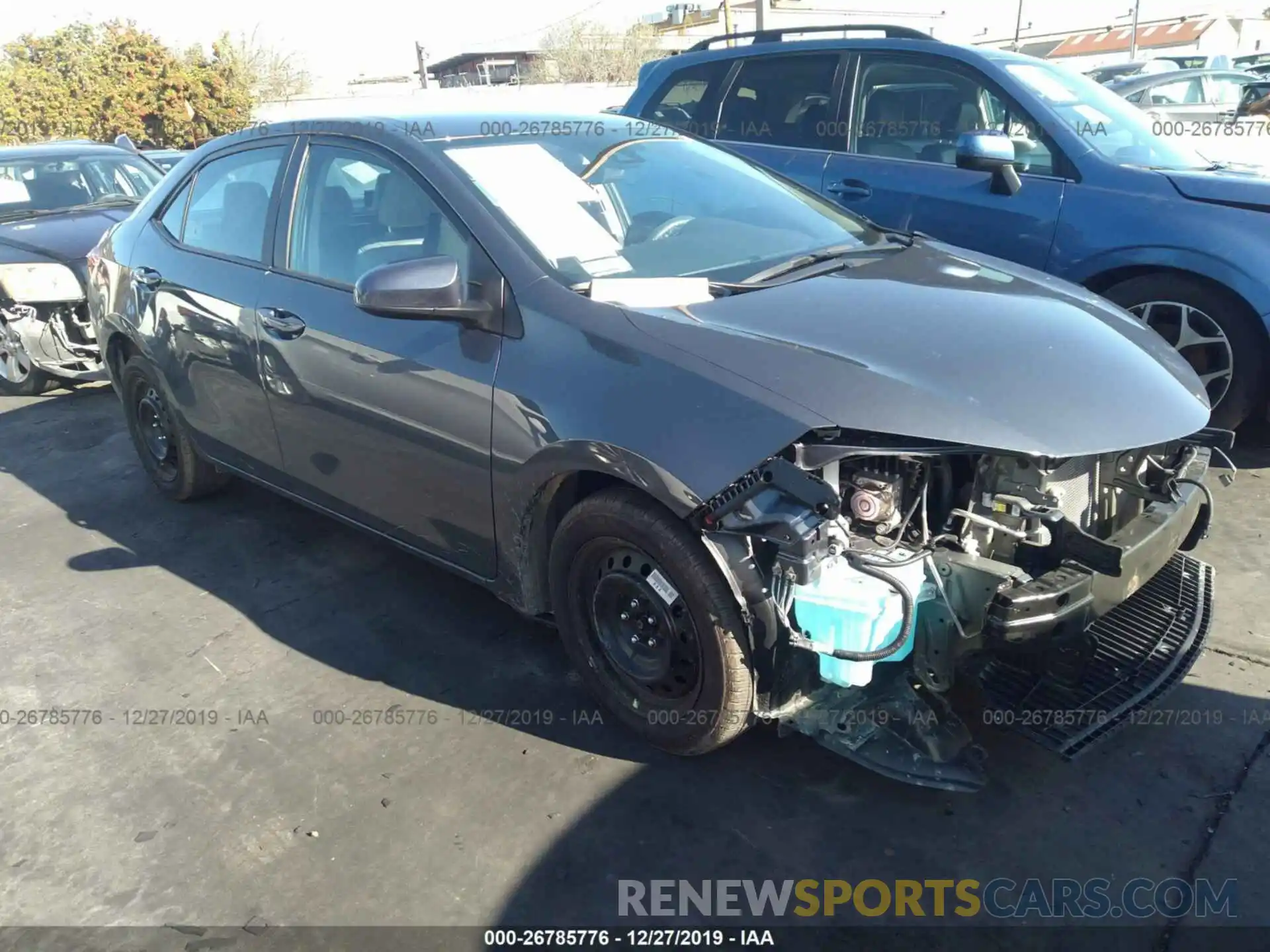 1 Photograph of a damaged car 5YFBURHEXKP923080 TOYOTA COROLLA 2019