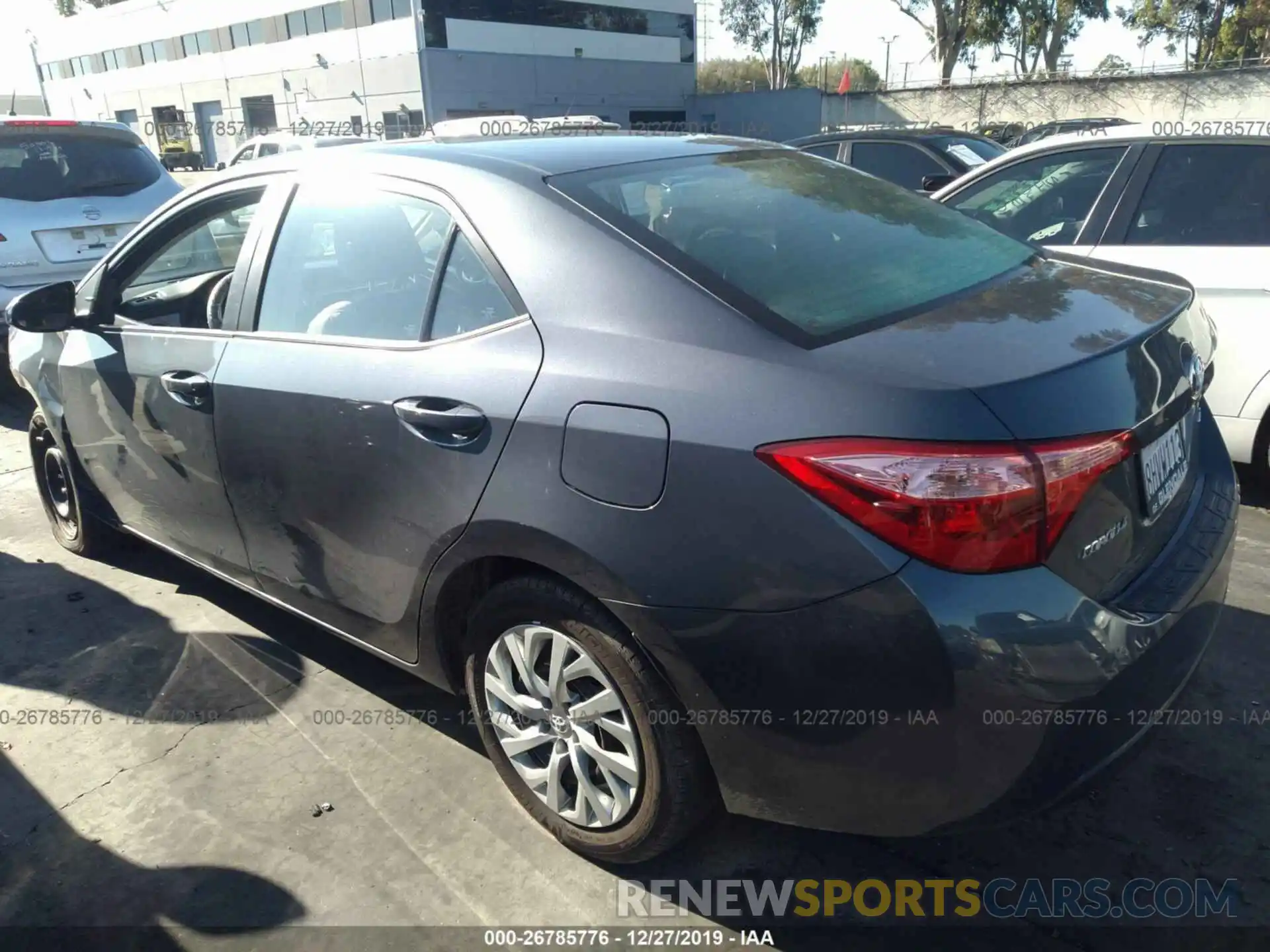 3 Photograph of a damaged car 5YFBURHEXKP923080 TOYOTA COROLLA 2019