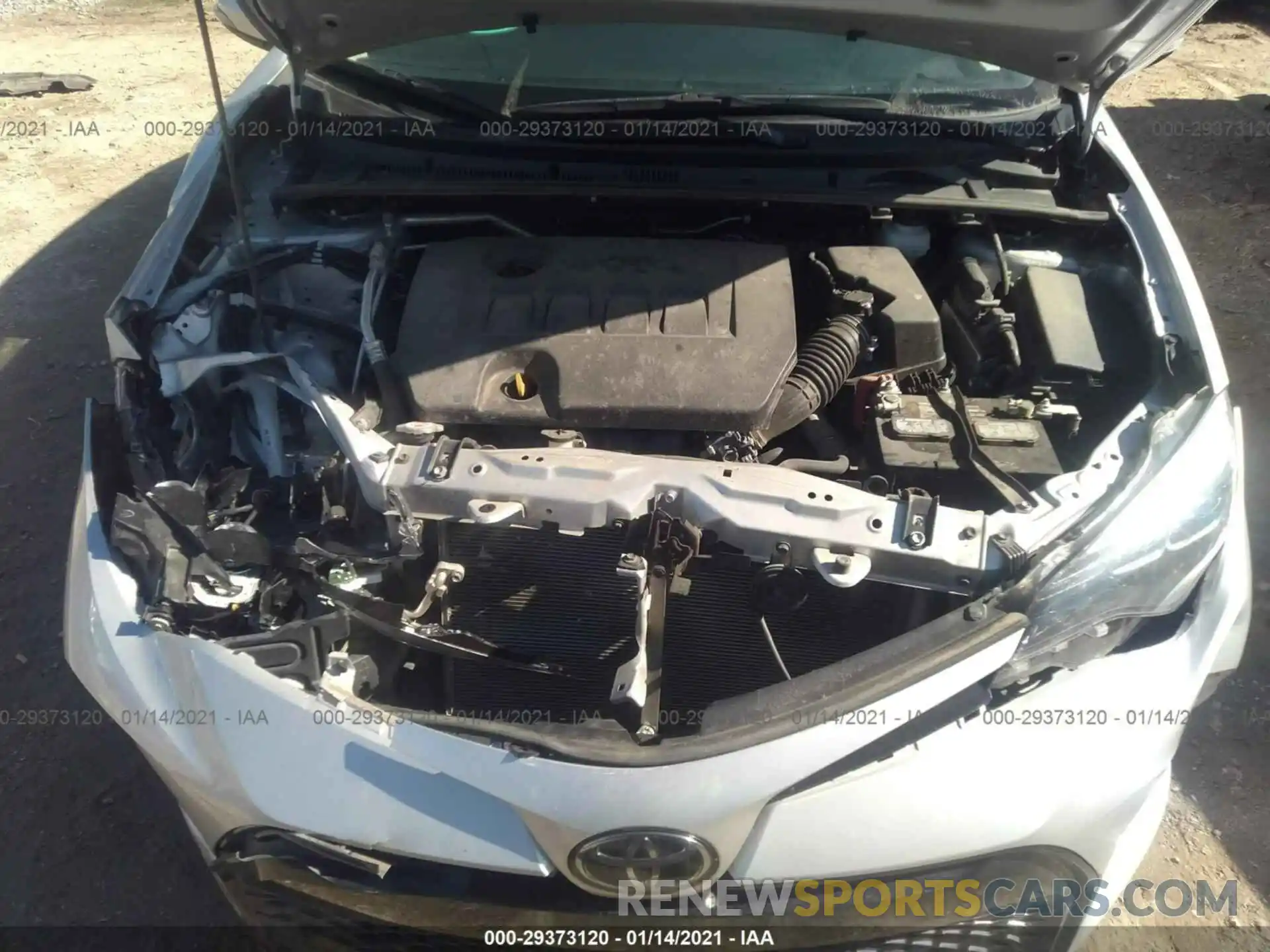 10 Photograph of a damaged car 5YFBURHEXKP923256 TOYOTA COROLLA 2019