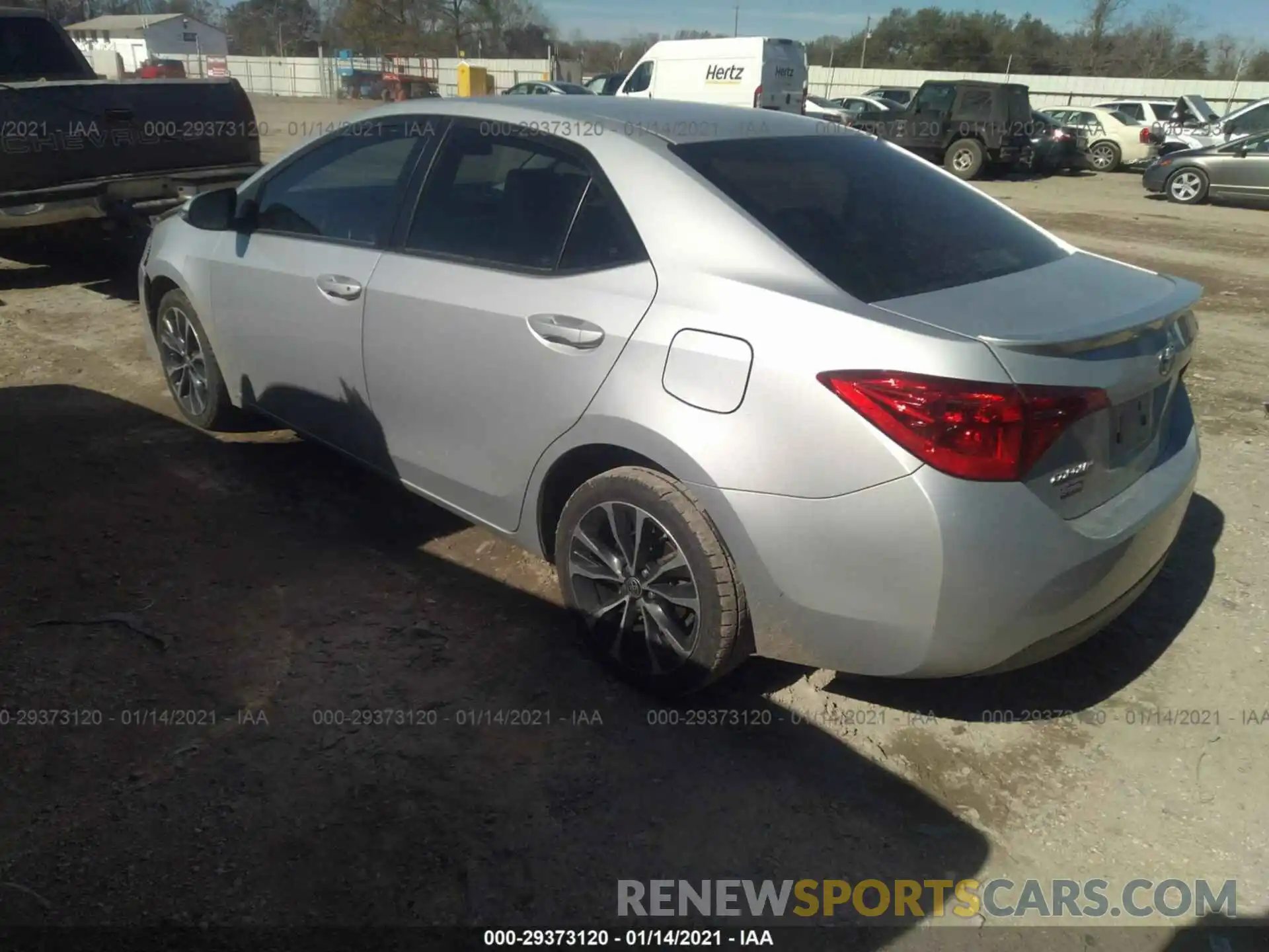 3 Photograph of a damaged car 5YFBURHEXKP923256 TOYOTA COROLLA 2019