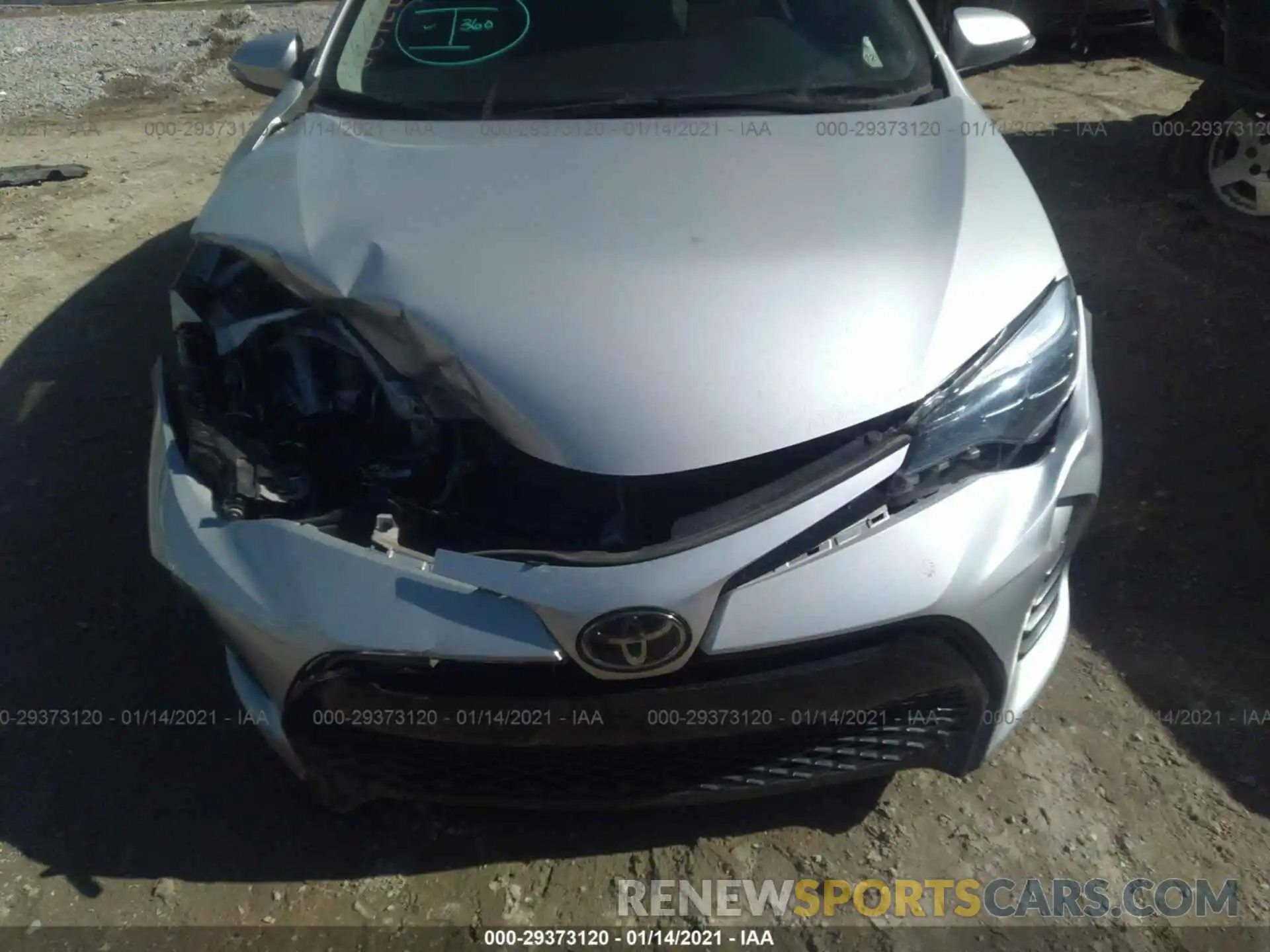 6 Photograph of a damaged car 5YFBURHEXKP923256 TOYOTA COROLLA 2019