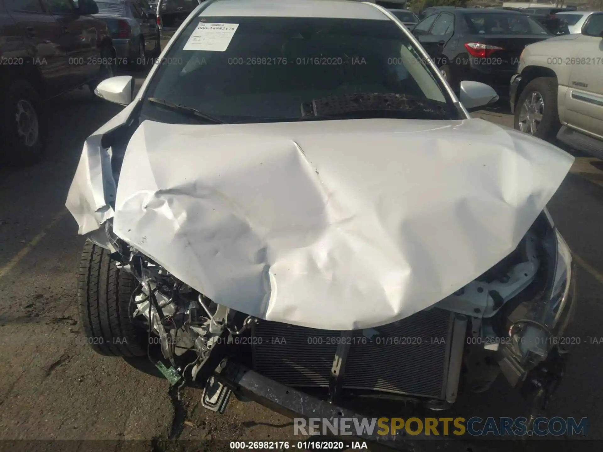 6 Photograph of a damaged car 5YFBURHEXKP923743 TOYOTA COROLLA 2019