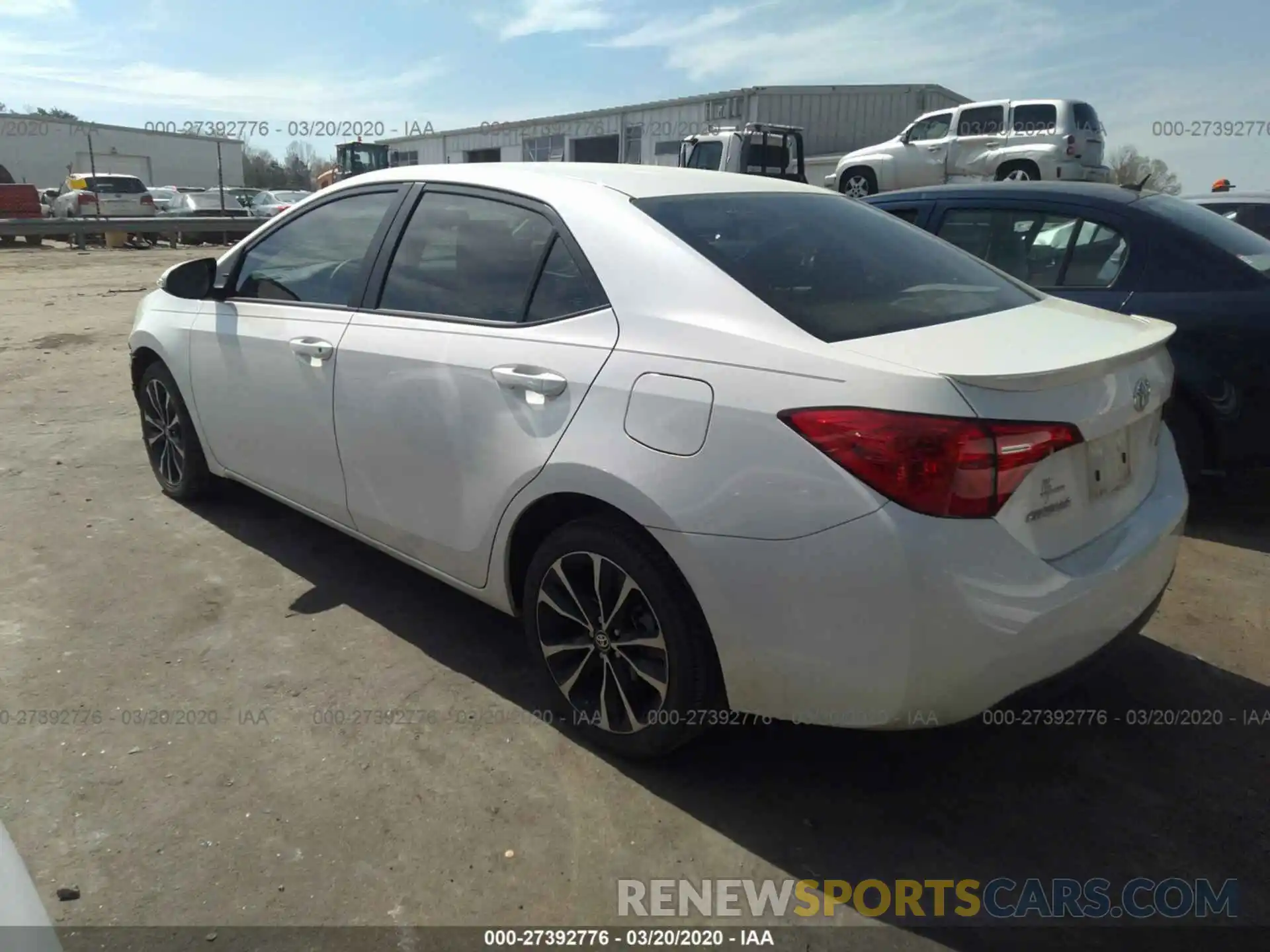 3 Photograph of a damaged car 5YFBURHEXKP923936 TOYOTA COROLLA 2019