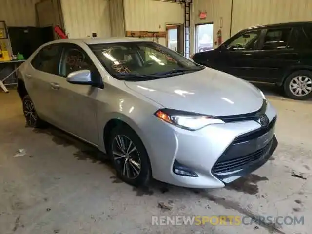 1 Photograph of a damaged car 5YFBURHEXKP924200 TOYOTA COROLLA 2019