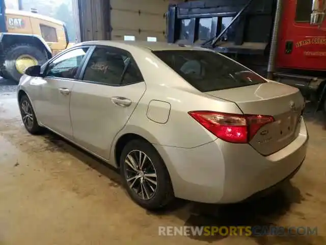 3 Photograph of a damaged car 5YFBURHEXKP924200 TOYOTA COROLLA 2019