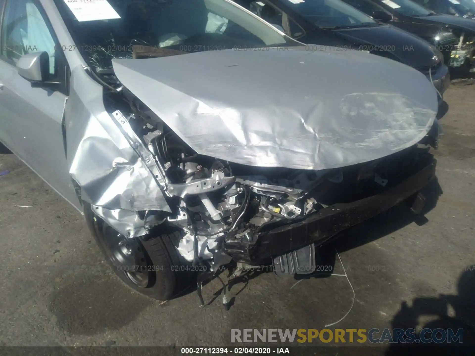 6 Photograph of a damaged car 5YFBURHEXKP924794 TOYOTA COROLLA 2019