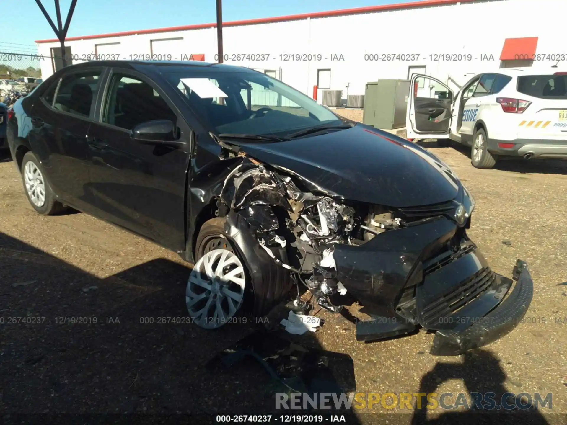 1 Photograph of a damaged car 5YFBURHEXKP925086 TOYOTA COROLLA 2019