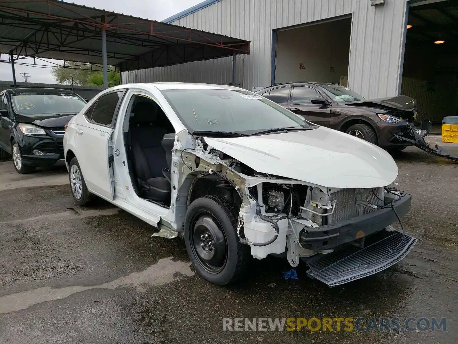 1 Photograph of a damaged car 5YFBURHEXKP925492 TOYOTA COROLLA 2019