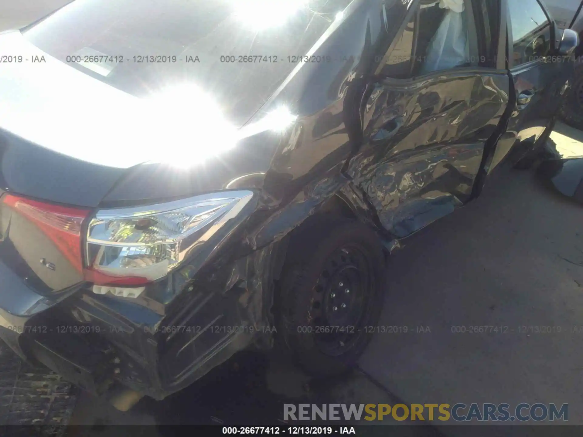 6 Photograph of a damaged car 5YFBURHEXKP926450 TOYOTA COROLLA 2019